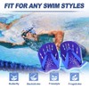 SUMARPO Swim Paddles, Swimming Training Hand Paddles with Adjustable Straps