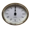 Caravan Oval Insert Clock (White Face)- ME508