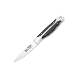 Gunter Wilhelm 3.5" Paring Knife – EXECUTIVE Chef II Series – Premium German Steel, Precision Cutting for Fruits and Vegetables – Full Triple Tang, Ergonomic Black ABS Handle