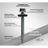 Doja Industrial Self-Tapping Screws 5.5 x 50 + M8 Cover