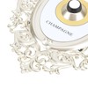 Champagne Button Metal Decorative Retro French Style Doorbell Elegant Interactive