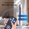 New Fan Replacement Remote Control for Cascade MK-TF0001 40" &