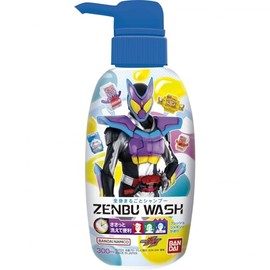 ZENBU WASH Kamen Rider Gav Fresh Shampoo Cage 10.1 fl oz (300 ml)