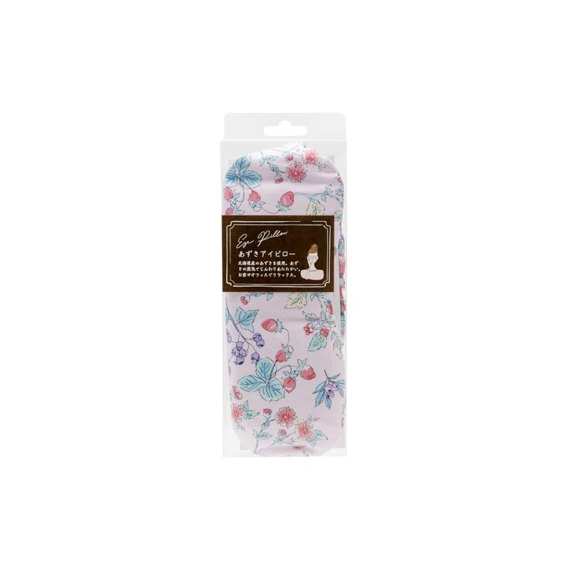 Cozy Company 187449 Eye Mask, Azuki Eye Pillow, Hot Floral,