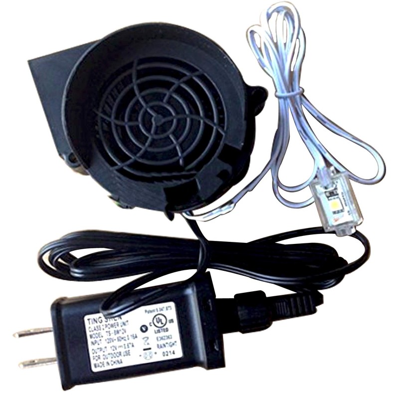 Gemmy Inflatable Replacement Fan Blower with 6' Long Light String