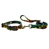 Dog Leash Set - Patterned Dog Collar Set, Matching Dog