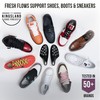 Fresh Flow Shoe Trees |Large 10-Pack| Simple, Aerated Shoe Trees