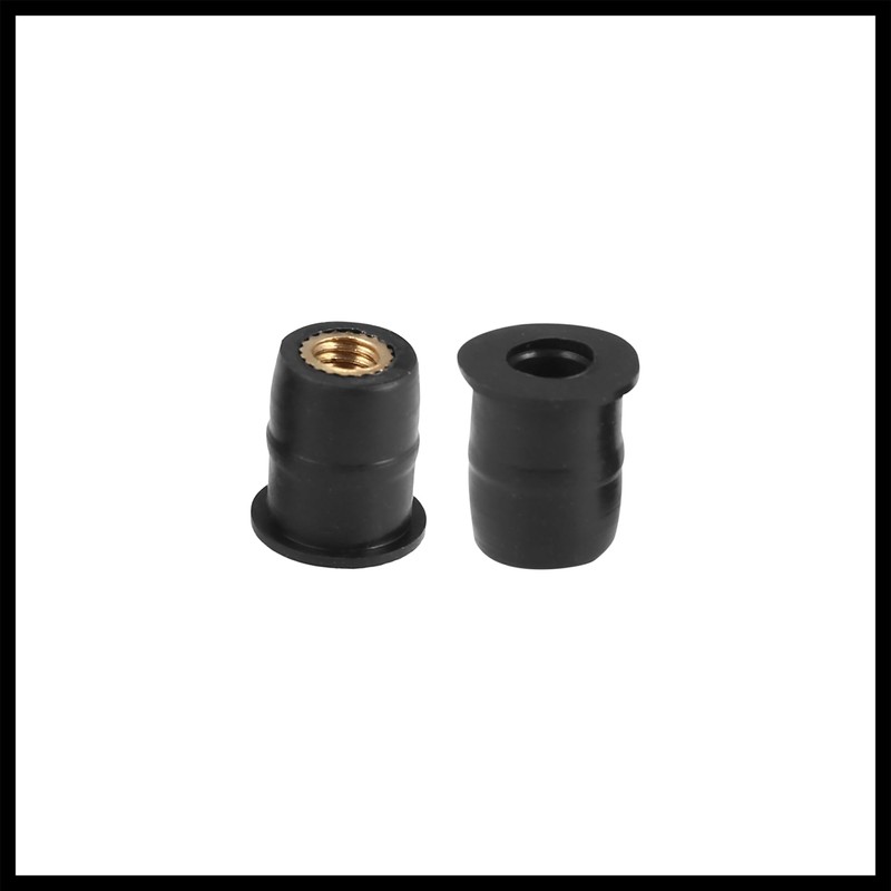 Hihaha 10pcs M5 Motorcycle Windscreen Screw Fairing Windscreen Bolt Black