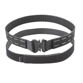 Raine Dual Layer Tactical Belt 1.75" - MOLLE Belt - Duty Belt (Black, Medium)