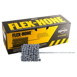 Brush Research GB41812 FLEX-HONE®, 4-1/8" (105 mm) Diameter, 120 Grit, Silicon Carbide, For Mild Steel, Stainless Steel, Cast Iron and Softer Ferrous Materials