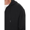 Armani Exchange Men's Logo Tape Cotton Interlock Zip Up Hooded