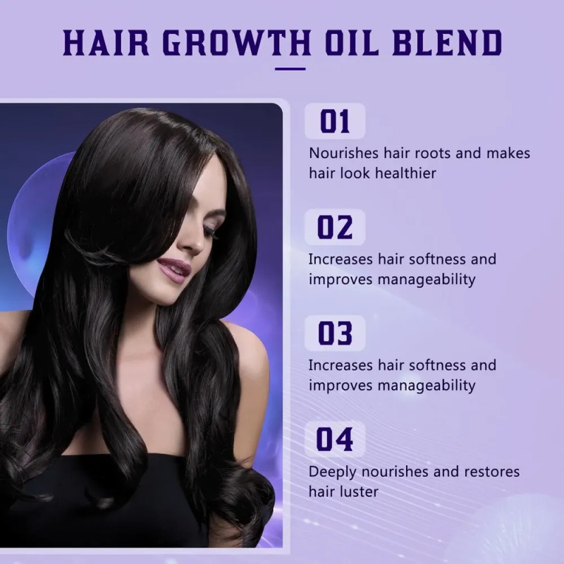 Aceite Y Mascarilla For El Crecimiento Del Cabello Sin Calv