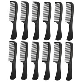 Mikinona Fine Tooth Styling Comb for Afro Hair Plastic Home Travel Hair Comb for