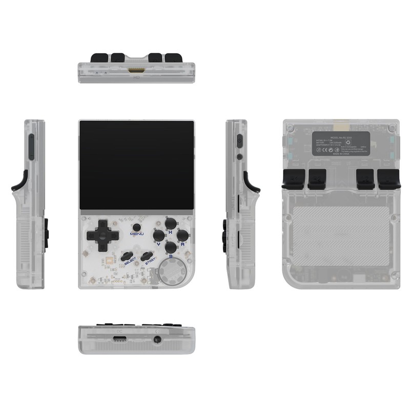 RG35XX Handheld Game Console Various Games Clear Images 3.5in Screen