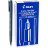 PILOT Extra Fine Point Permanent Markers, Blue Ink, 12-Pack (44103)