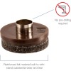 Soft Touch NEW SoftTouch 1 1/2" Round Nail-On Felt Furniture
