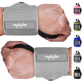 Weight Lifting Wrist Wraps - 21" Gym Wrist Straps for Weightlifting, Breathable Wrist Brace, Avoid Injury and Maximize Grip for Men & Women Powerlifting, Strength Training, Bodybuilding