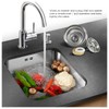 Highcraft 9753 Kitchen Sink (3-1/2 Inch) Stainless Steel Drain Assembly