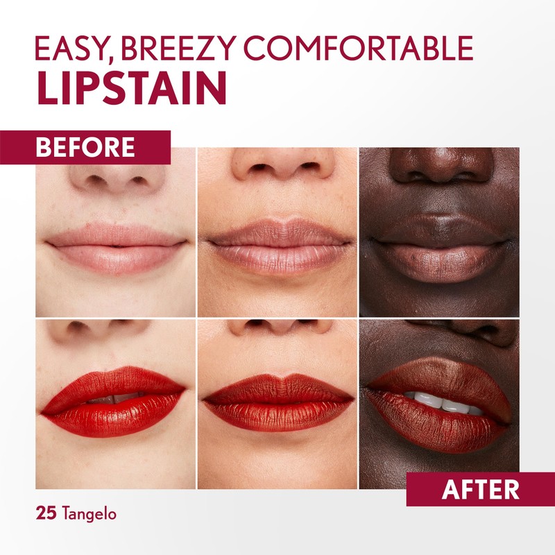 COVERGIRL Outlast, 25 Tangelo, Lipstain, Smooth Application, Precise Pen-Like Tip,