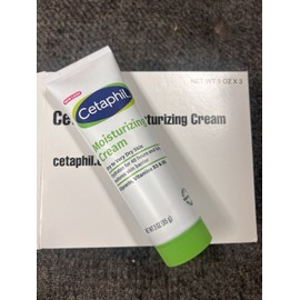 Cetaphil 2 New Cetaphil Moisturizing Cream Dry to Very Dry Sensitive Skin 3oz Each