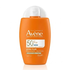 Avène Protector Solar Facial FPS 50+ Mat Perfect 50 ml, Ultra Fluid Oil Control con TriAsorB, Acabado Mate para Piel Mixta a Grasa
