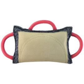 Dean & Tyler Pro Bite Pad French Linen Material with Leather, 13 by 8-1/2-Inch