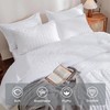 AveLom White Comforter Queen Size Set with Sheets - 7