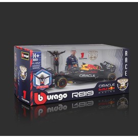 Bburago 1:24 RB19 Red Bull 2023 Model F1 Diecast Car Burago Mini Race Car Zinc Alloy Finished Item #1 Max Verstappen