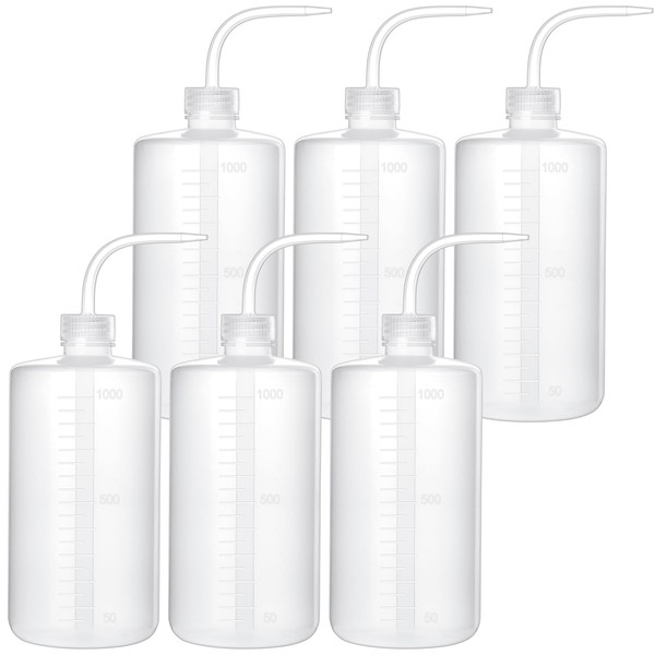 Lainballow - 6 botellas de lavado de 1000 ml/34 onzas,