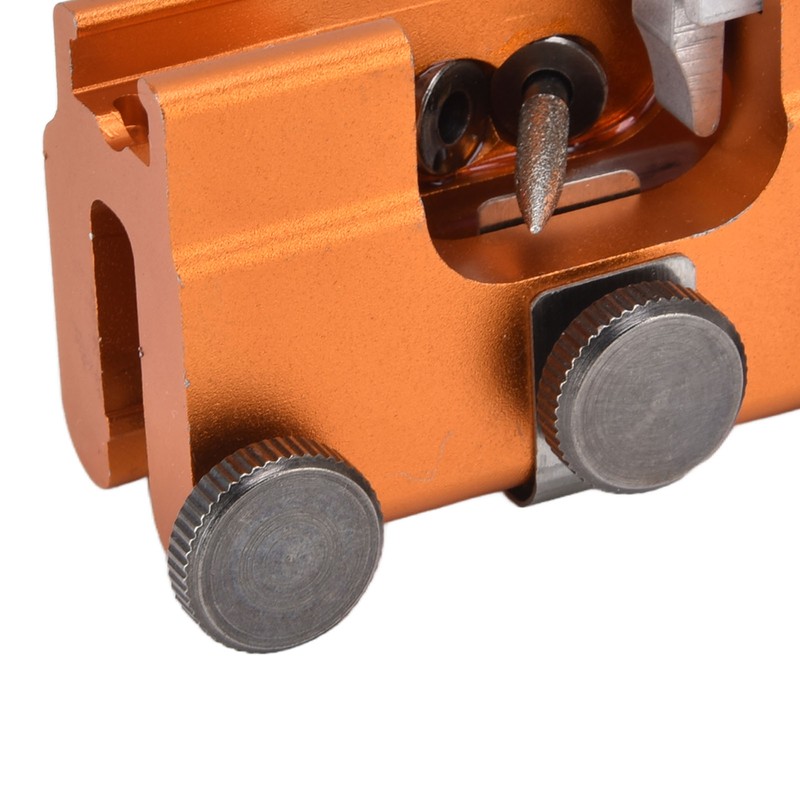 Chainsaw Sharpening Jig Portable Hand Crank Chain Sharpener for Lumberjack