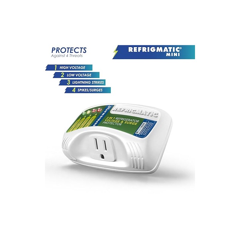 Refrigmatic WS-36300 - Protector de sobretensión electrónico para neveras de