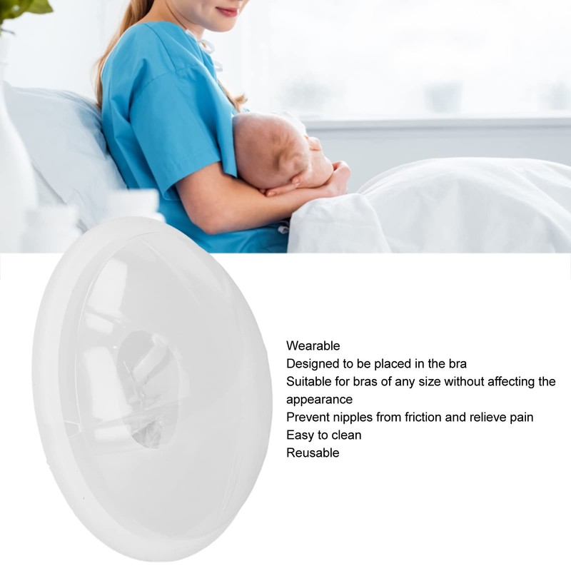 Recolector De Leche Materna, 2pcs Protectores De Lactancia, Usable Buena