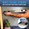 17" Premium Magnetic Knife Holder for Refrigerator (Double-Sided Heavy-Duty Magnets)