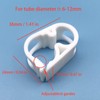 High Temperature Resistant PBT Plastic Tubing Clamps Flow Control Hose