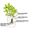 4-in-1 Plant Moisture Meter Watering Indicator, Intelligent Soil Tester Automatically