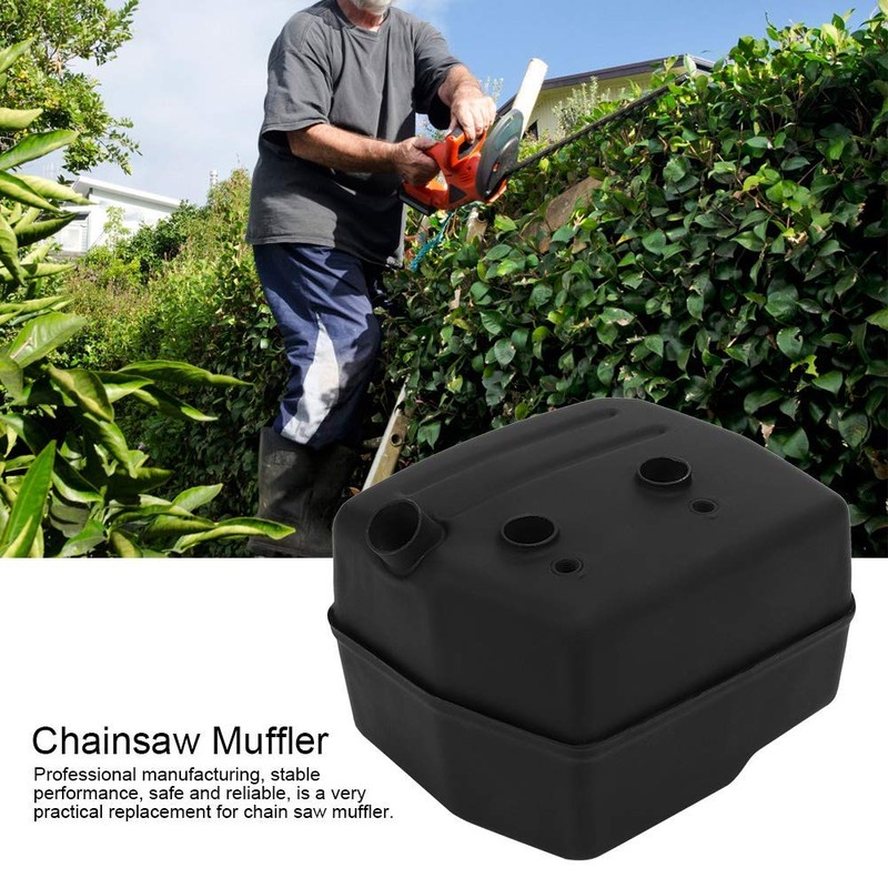 Muffler Chainsaw Muffler Exhaust Chain Saw Accessories Fit for HUSQVARNA