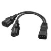 JORINDO 0.32M/1FT IEC320 C14 to 2 X C13 UPS Server