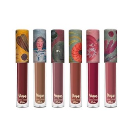 Yuya - Set de labiales indelebles larga duracion - labial indeleble - liquidos acabado mate de larga duración (Alquimia, Soneto, Bruma, Eco, Cometa, M
