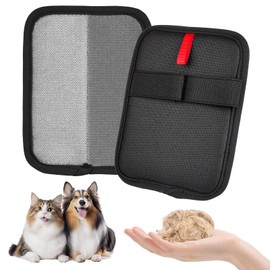 DWJDWJ Pet Hair Remover, electrostatic pet Hair Removal Gloves, cat and Dog pet Hair Removal Tools, Suitable for Bed Sheets, Blankets, Clothes, Sofas, Multi-Functional Beauty Gloves -2 Piece