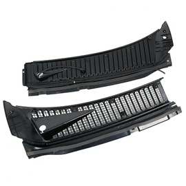 BURANIFUSION Windshield Wiper Cowl Vent Grille ABS Plastic Front for Excursion 00-05 for F250 SuperDuty 99-07 for F350 SuperDuty 99-07 for F450 SuperDuty 99-07 for F550 SuperDuty 99-07 Black WEF1486