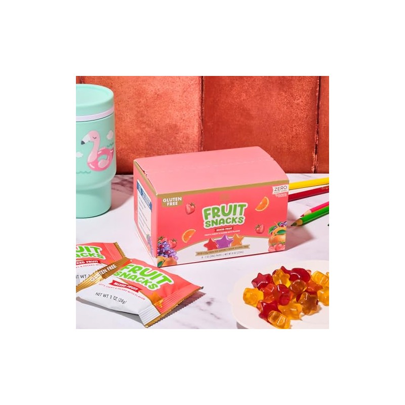 ChocZero Fruit Snacks – No Added Sugar, Keto Friendly, High
