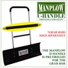 MANPLOW RevolutionX Snow Pusher with U Handle (48 Inch)