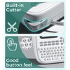D210s Ptouch Label Maker Machine, Laminated Label Machine with-Tape 12mm