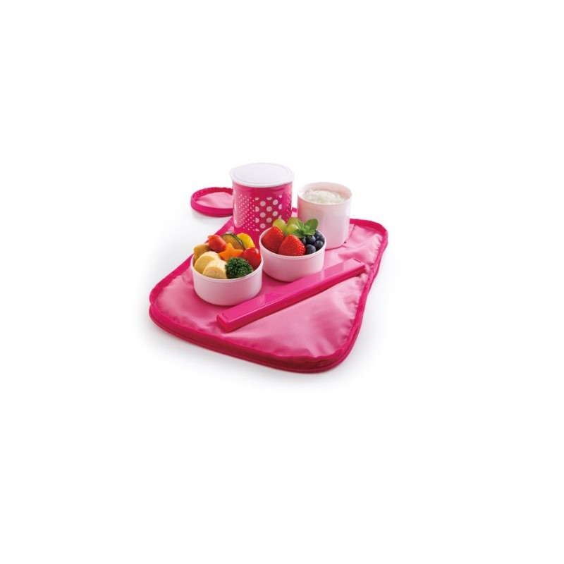 Zojirushi SZ-JA02-PA Insulated Lunch Box, 0.5 Cups, Pink