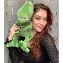 Unbranded 🦖 Plush Green Dinosaur Toy – Stuffed Dino for Kids 14"x25" – Soft Animal Gift Y
