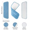 7 Count Reusable Mop Pads for Swiffer PowerMop -MEXERRIS Microfiber