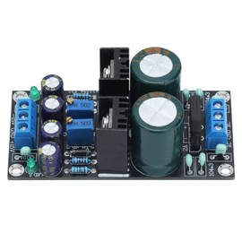 Walfront Power Supply Board Adjustable Voltage Regulator Module AC 10‑24V to DC 1.25V‑30V LM317 LM337 Step Down Power Supply Module