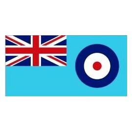 Large RAF blue ensign royal air force flag. 5ft x 3ft with 2 metal eyelets.