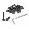 iexcell 20 Pcs M8 x 40mm Thread Pitch 1.25 mm