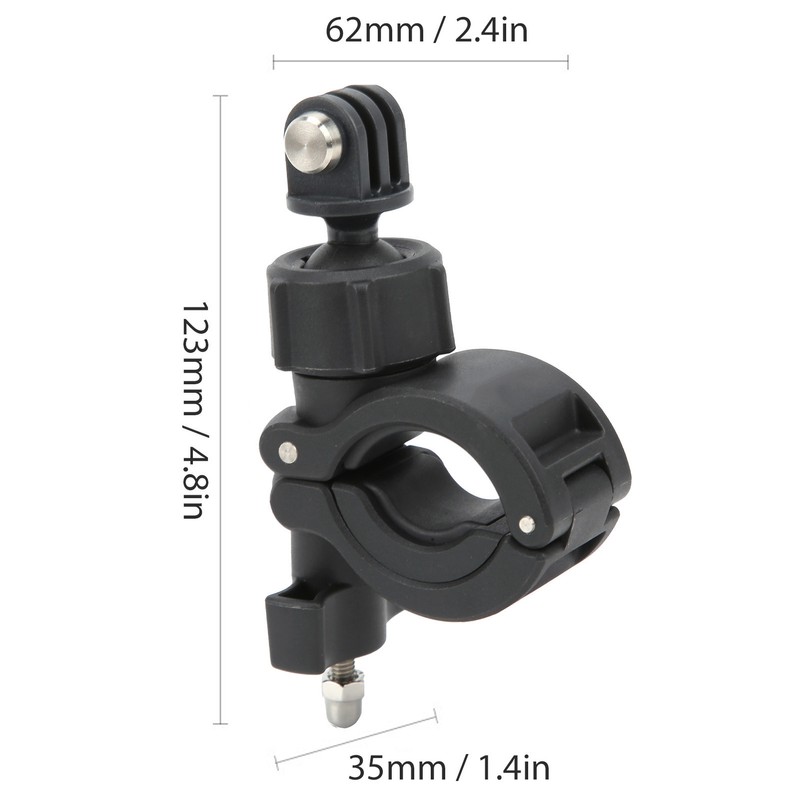 TELESIN 360° Outdoor Cycling Bicycle Fixed Pipe Clamp General Sports